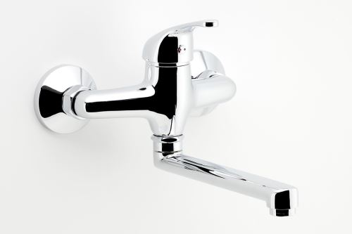 Umyvadlová dřezová baterie 150 mm Titania Iris chrom - 92076,0