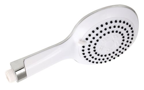 Sprchová růžice 3 - polohová bílá - chrom - RU/320,0
