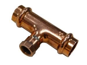 T-kus redukovaný, P 4130 R, DN 22x1/2"x22
