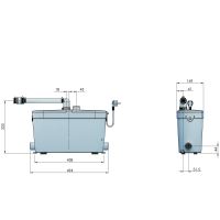 SANIACCESS Pump - Umyvadlo, sprcha, vana, pračka, myčka, dřez, bidet (1)