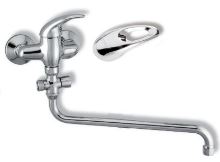 Paneláková baterie bez příslušenství 100 mm Metalia 55 chrom - 55175/1,0 Paneláková baterie bez příslušenství 100 mm Metalia 55 chrom - 55175/1,0