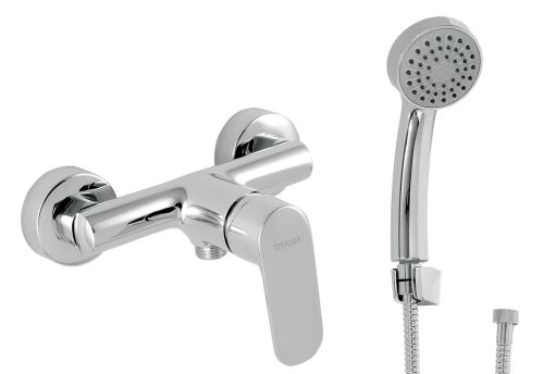 Sprchová baterie s příslušenstvím Titania Cosmos 150mm chrom - 90261,0