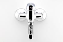 Umyvadlová dřezová baterie 100 mm Metalia 55 chrom - 55077,0 (2)