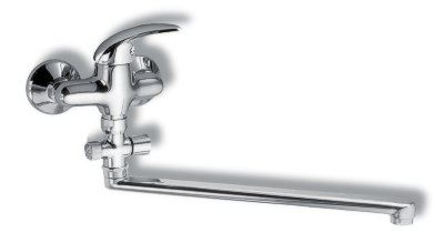 Paneláková baterie bez příslušenství 150 mm Metalia 55 chrom - 55072/1,0