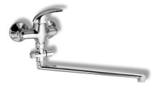Paneláková baterie bez příslušenství 100 mm Metalia 55 chrom - 55073/1,0 Paneláková baterie bez příslušenství 100 mm Metalia 55 chrom - 55073/1,0