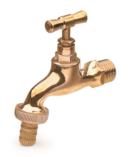 Zahradní ventil leštěná mosaz 1/2" APM