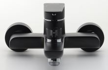 Vanová baterie bez příslušenství 150 mm Nobless Tina černá - 38020/1,5 (2)