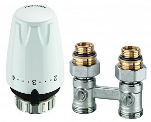 IMI Heimeier Set Termostatická hlavice DX + Vektorim, 1/2" přímý