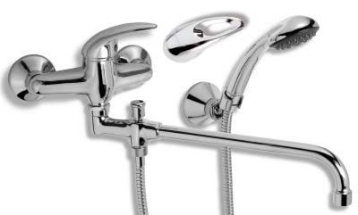 Vanová paneláková baterie 150 mm Metalia 55 chrom - 55136,0