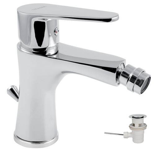 Bidetová baterie s výpustí Titania Fresh chrom - 96011,0