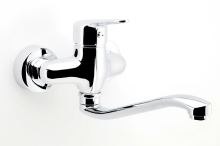Dřezová umyvadlová baterie 100mm Titania IRIS New chrom - 94474,0 (1)