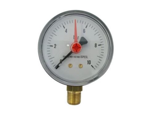 Manometr spodní 1/4" DN50mm / 0-10bar