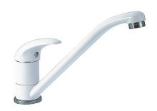 Dřezová baterie Metalia 55 bílá-chrom - 55091,1 Dřezová baterie Metalia 55 bílá-chrom - 55091,1