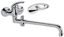 Paneláková baterie bez příslušenství 100 mm Metalia 55 chrom - 55137/1,0 Paneláková baterie bez příslušenství 100 mm Metalia 55 chrom - 55137/1,0