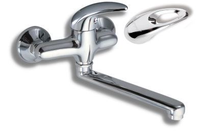 Umyvadlová dřezová baterie 150 mm Metalia 55 chrom - 55176,0