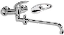 Paneláková baterie bez příslušenství 150 mm Metalia 55 chrom - 55136/1,0 Paneláková baterie bez příslušenství 150 mm Metalia 55 chrom - 55136/1,0