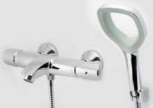Vanová baterie termostatická s přísl.  Metalia ECO+ chrom - 57921,0E (3)