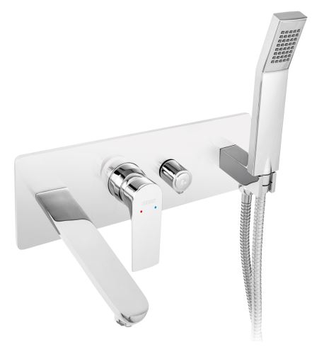Vanová nástěnná podomítková baterie ALGEO SQUARE chrom - 82220,0