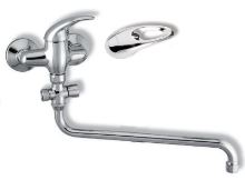 Paneláková baterie bez příslušenství 150 mm Metalia 55 chrom - 55171/1,0 Paneláková baterie bez příslušenství 150 mm Metalia 55 chrom - 55171/1,0