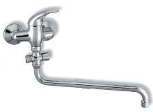 Paneláková baterie bez příslušenství 150 mm Metalia 55 chrom - 55071/1,0 Paneláková baterie bez příslušenství 150 mm Metalia 55 chrom - 55071/1,0