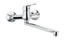 Dřezová umyvadlová baterie 150 mm SMILE chrom - 71070,0 Dřezová umyvadlová baterie 150 mm SMILE chrom - 71070,0