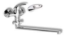 Paneláková baterie bez příslušenství 100 mm Metalia 55 chrom - 55173/1,0 Paneláková baterie bez příslušenství 100 mm Metalia 55 chrom - 55173/1,0