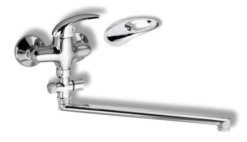 Paneláková baterie bez příslušenství 100 mm Metalia 55 chrom - 55173/1,0