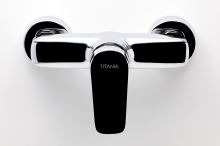 Sprchová baterie bez příslušenství 150mm Titania Pure chrom - 90361/1,0 (2)