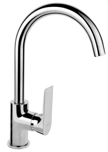 Dřezová stojánková baterie bez přísl. ALGEO SQUARE chrom (42601)